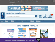 Tablet Screenshot of editions-retz.com
